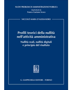 Profili teorici della nullità nell’attività amministrativa