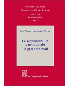 La responsabilità patrimoniale. Le garanzie reali