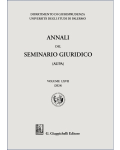 Annali del seminario giuridico Università di Palermo