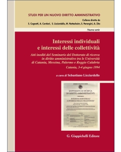 Interessi individuali e interessi delle collettività