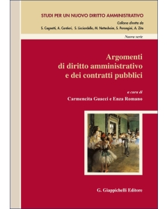 Argomenti di diritto amministrativo e dei contratti pubblici - e-Book