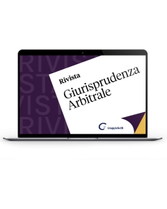 Rivista Giurisprudenza Arbitrale