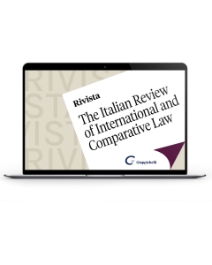 The Italian Review of International and Comparative Law