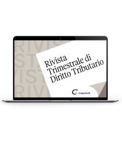 Rivista Trimestrale di Diritto Tributario
