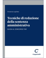 Tecniche di redazione della sentenza amministrativa