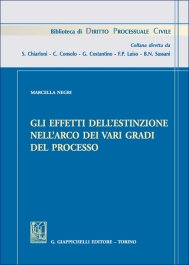 Gli effetti dell'estinzione nell'arco dei vari gradi del processo