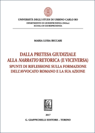 Dalla pretesa giudiziale alla narratio retorica (e viceversa)