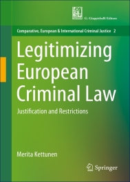 Legitimizing European Criminal Law
