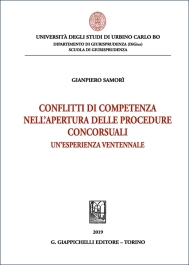 Conflitti di competenza nell'apertura delle procedure concorsuali
