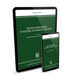 Recenti innovazioni in materia di sanzioni antitrust - e-Book