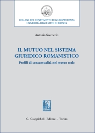 Il mutuo nel sistema giuridico romanistico