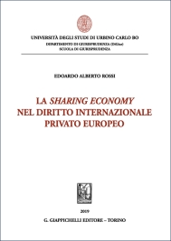 La Sharing economy nel diritto internazionale privato europeo