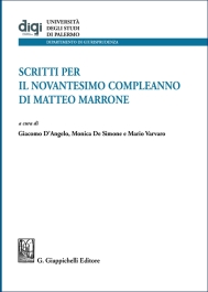 Scritti per il novantesimo compleanno di Matteo Marrone