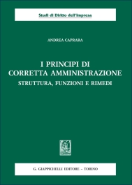 I principi di corretta amministrazione