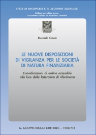 Le nuove disposizioni di vigilanza per le società di natura finanziaria