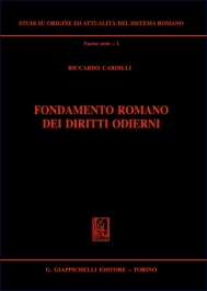 Fondamento romano dei diritti odierni
