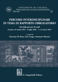 Percorsi interdisciplinari in tema di rapporto obbligatorio