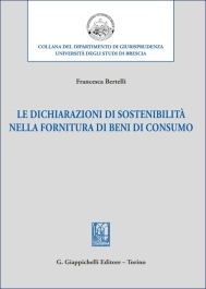 Le dichiarazioni di sostenibilità nella fornitura di beni di consumo