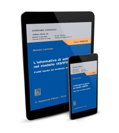 L'informativa di settore nel modello IAS/IFRS - e-Book