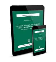 Il regolamento assembleare nella società per azioni - e-Book