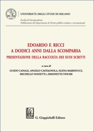 Edoardo F. Ricci a dodici anni dalla scomparsa