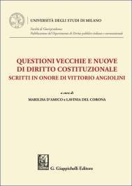 Questioni vecchie e nuove di diritto costituzionale