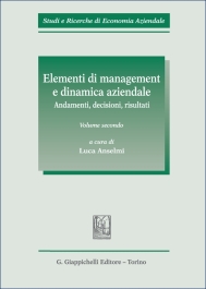 Elementi di management e dinamica aziendale.