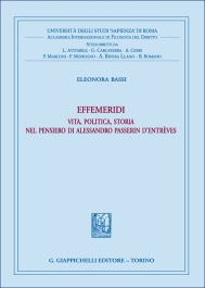 Effemeridi: vita, politica, storia nel pensiero di Alessandro Passerin d’Entrèves 