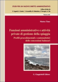 Funzioni amministrative e attività private di gestione della spiaggia