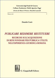 Publicare, redimere, restituere