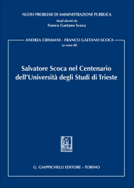 Salvatore Scoca nel Centenario dell'Università degli Studi di Trieste