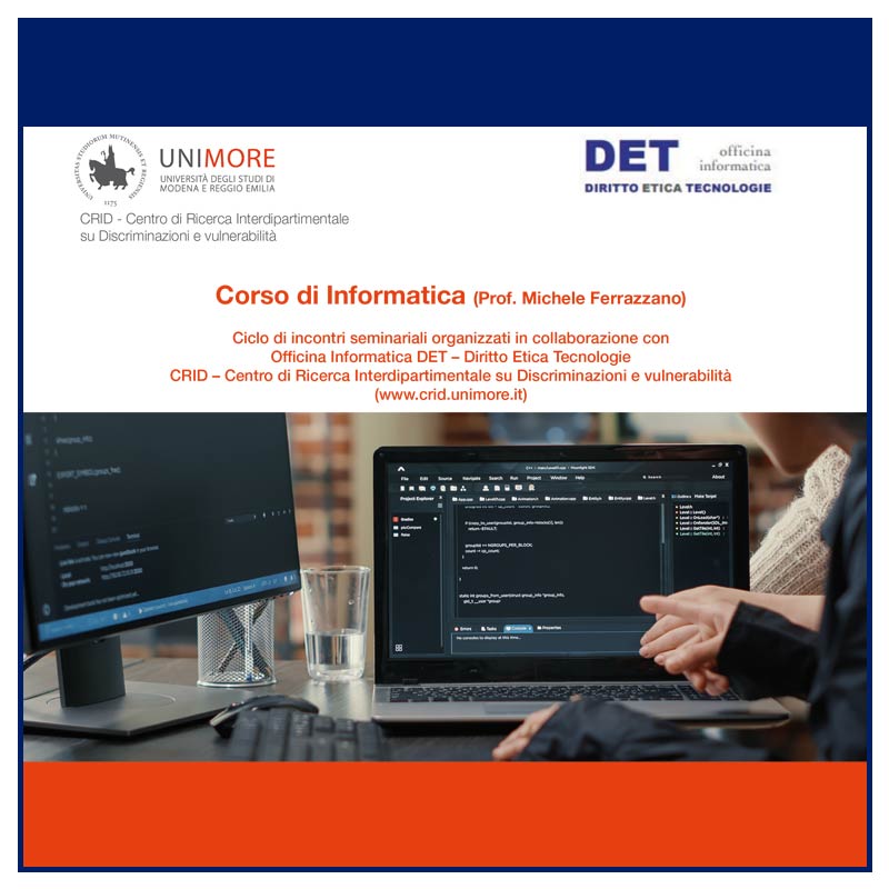 Corso di Informatica (Prof. Michele Ferrazzano)