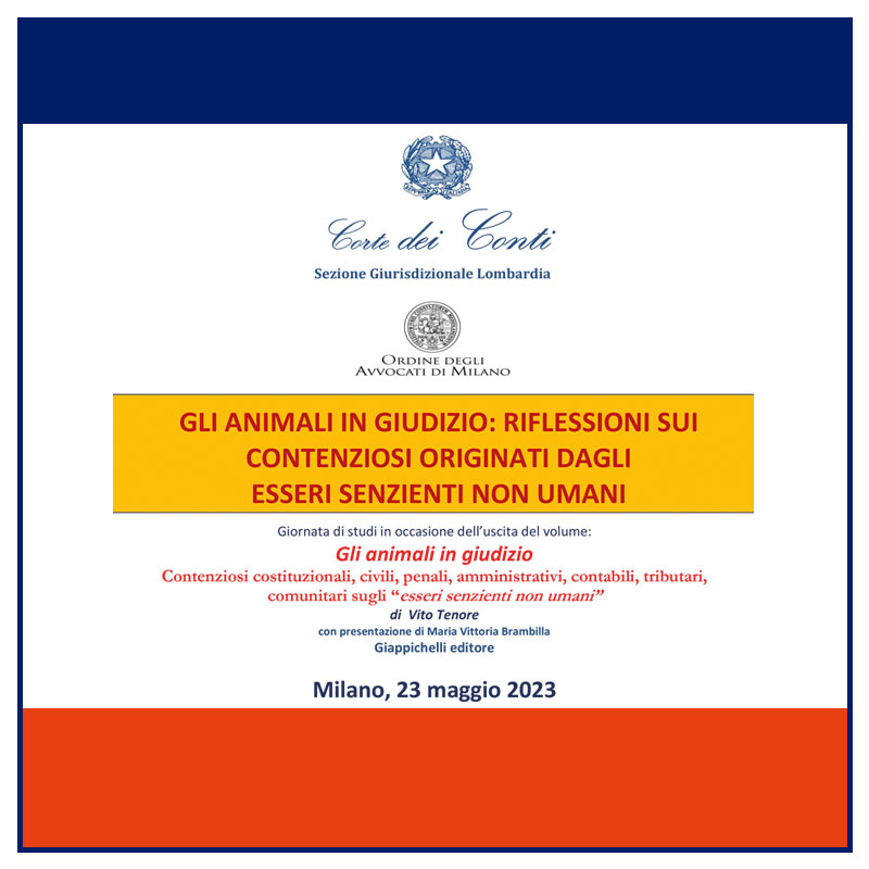 Presentazione "Gli animali in giudizio"