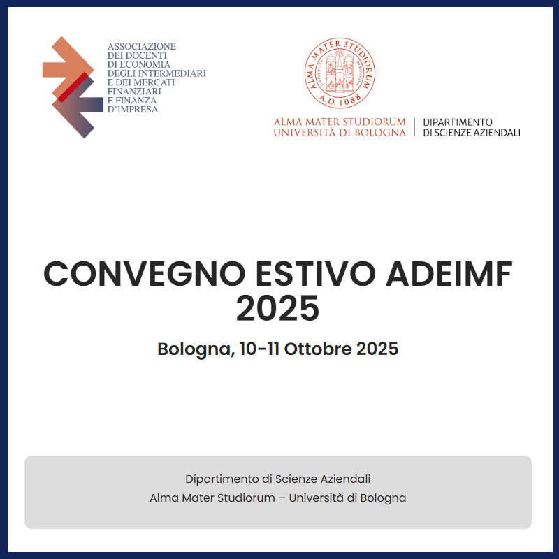 Convegno Estivo Adeimf 2025
