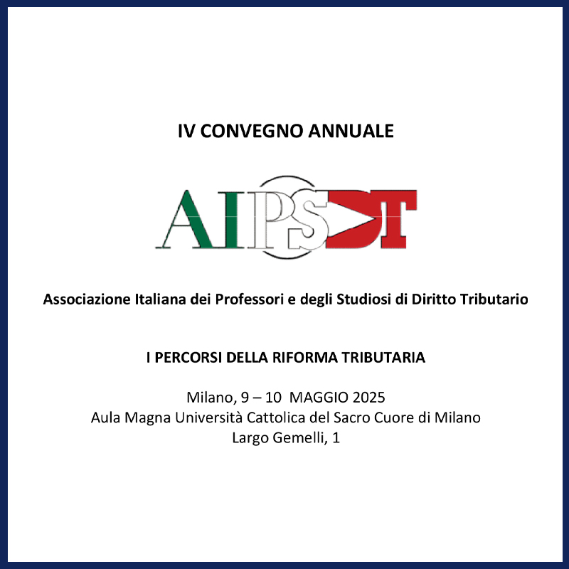 IV Convegno Annuale AIPSDT