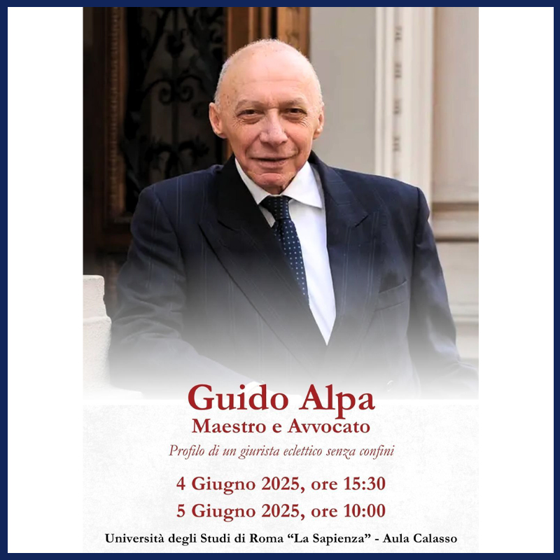 Guido Alpa. Maestro e Avvocato
