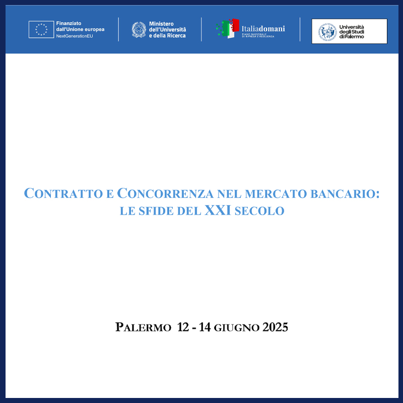 Contratto e concorrenza nel mercato bancario: le sfide del XXI secolo
