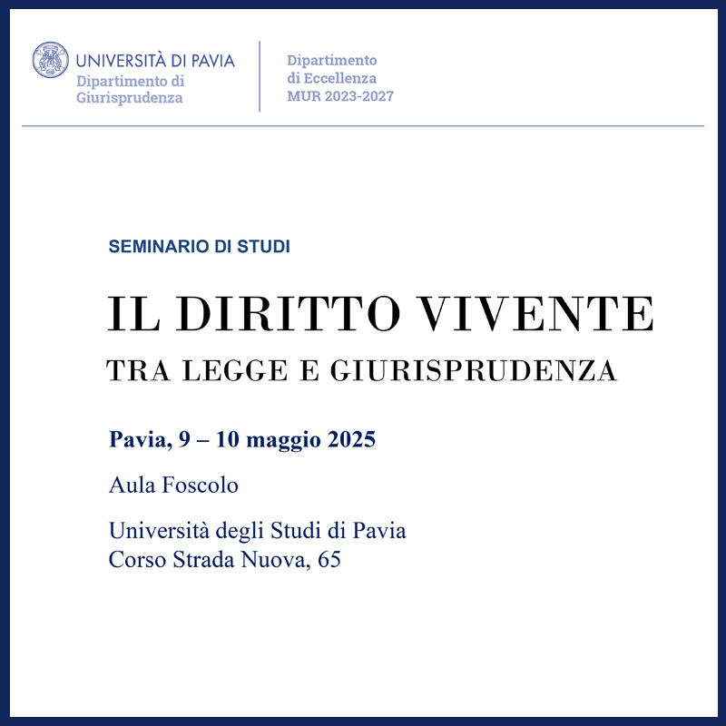 Il diritto vivente tra legge e giurisprudenza