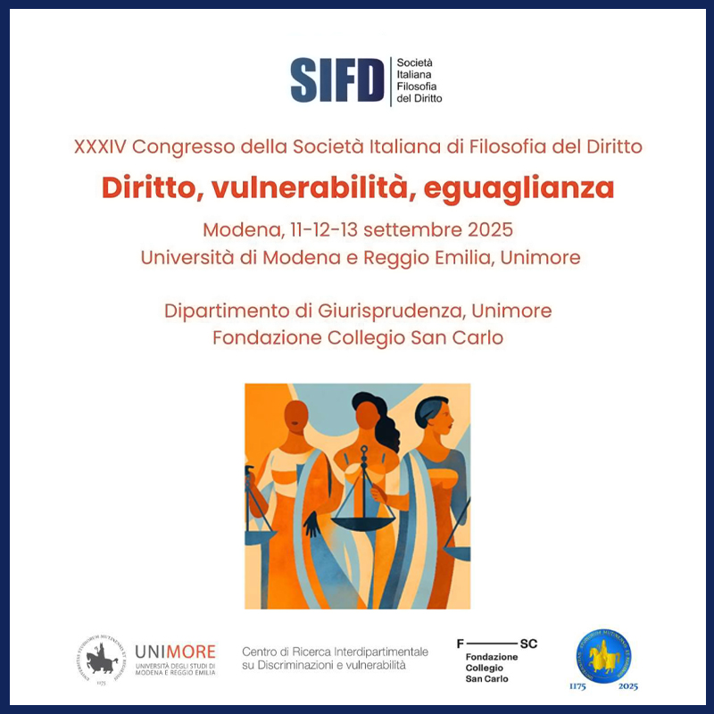 XXXIV Congresso della Società Italiana di Filosofia del Diritto
