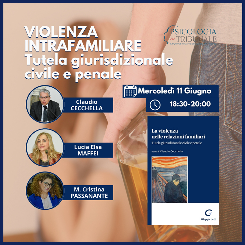 Presentazione La violenza nelle relazioni familiari di  Claudio Cecchella