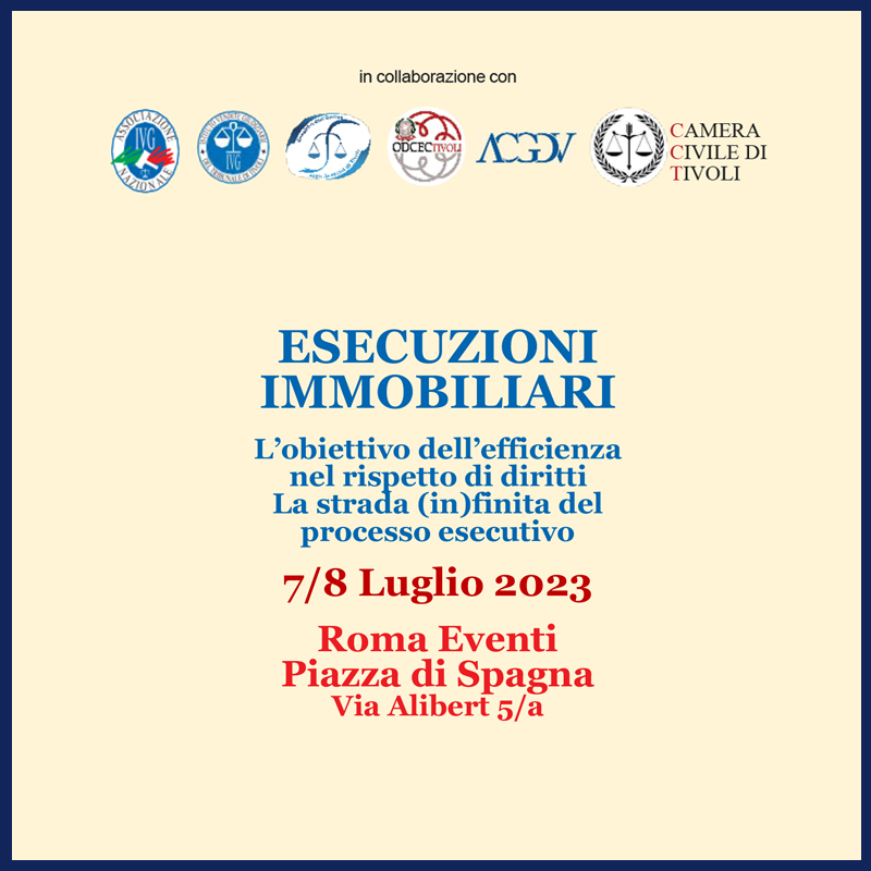 Esecuzioni immobiliari