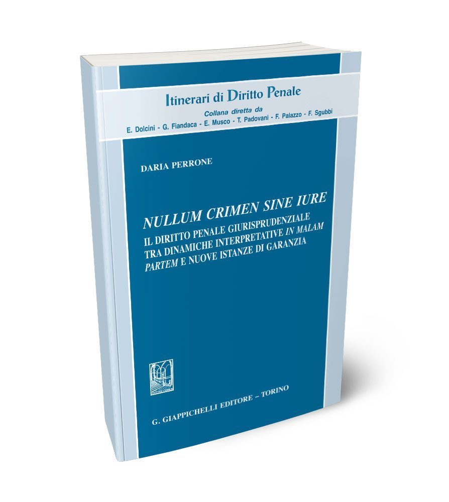 Profile image of Itinerari di diritto penale | Sezione Monografie